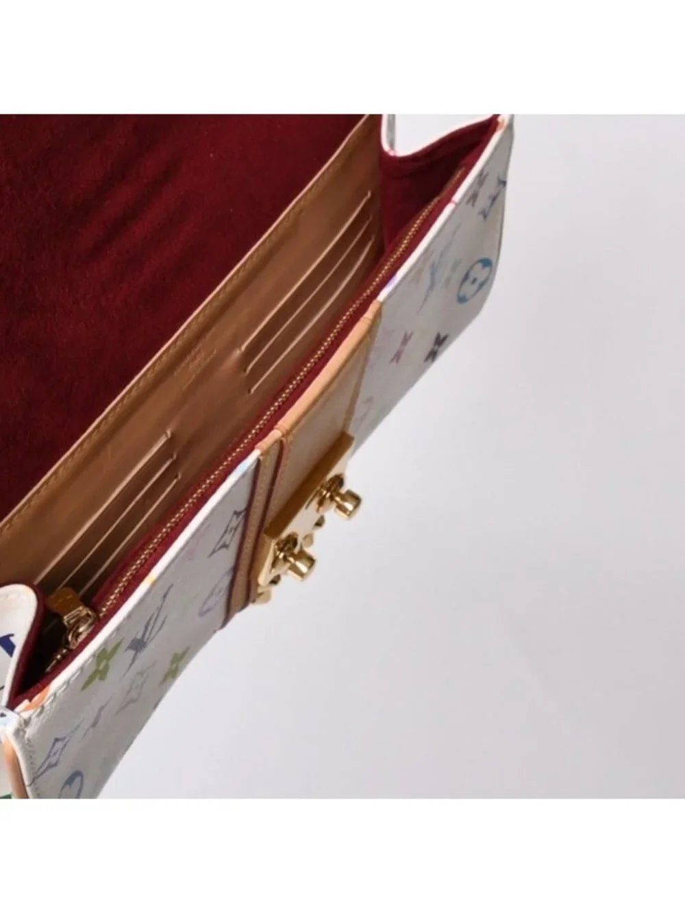 Louis Vuitton Monogram Multicolor Pochette Courtney Purse